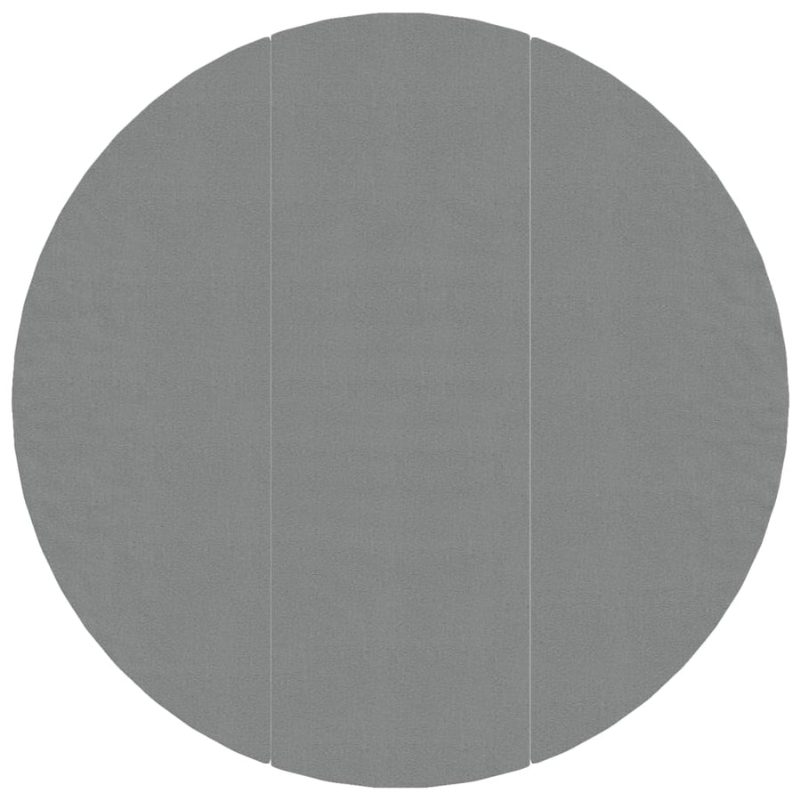 Zwembadgrondzeil Ø396 Cm Polyester Geotextiel Lichtgrijs Ø 396 cm (2 mm)