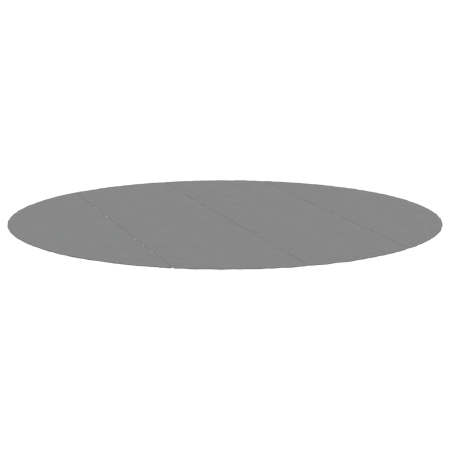 Zwembadgrondzeil Ø428 Cm Polyester Geotextiel Lichtgrijs Lichtgrijs