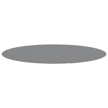 Zwembadgrondzeil Ø500 Cm Polyester Geotextiel Lichtgrijs Lichtgrijs