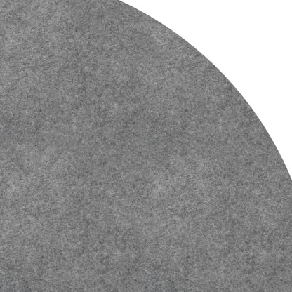 Zwembadgrondzeil Ø500 Cm Polyester Geotextiel Lichtgrijs Lichtgrijs