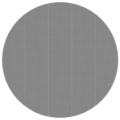 Zwembadgrondzeil Ø550 Cm Polyester Geotextiel Lichtgrijs