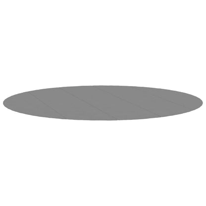 Zwembadgrondzeil Ø550 Cm Polyester Geotextiel Lichtgrijs