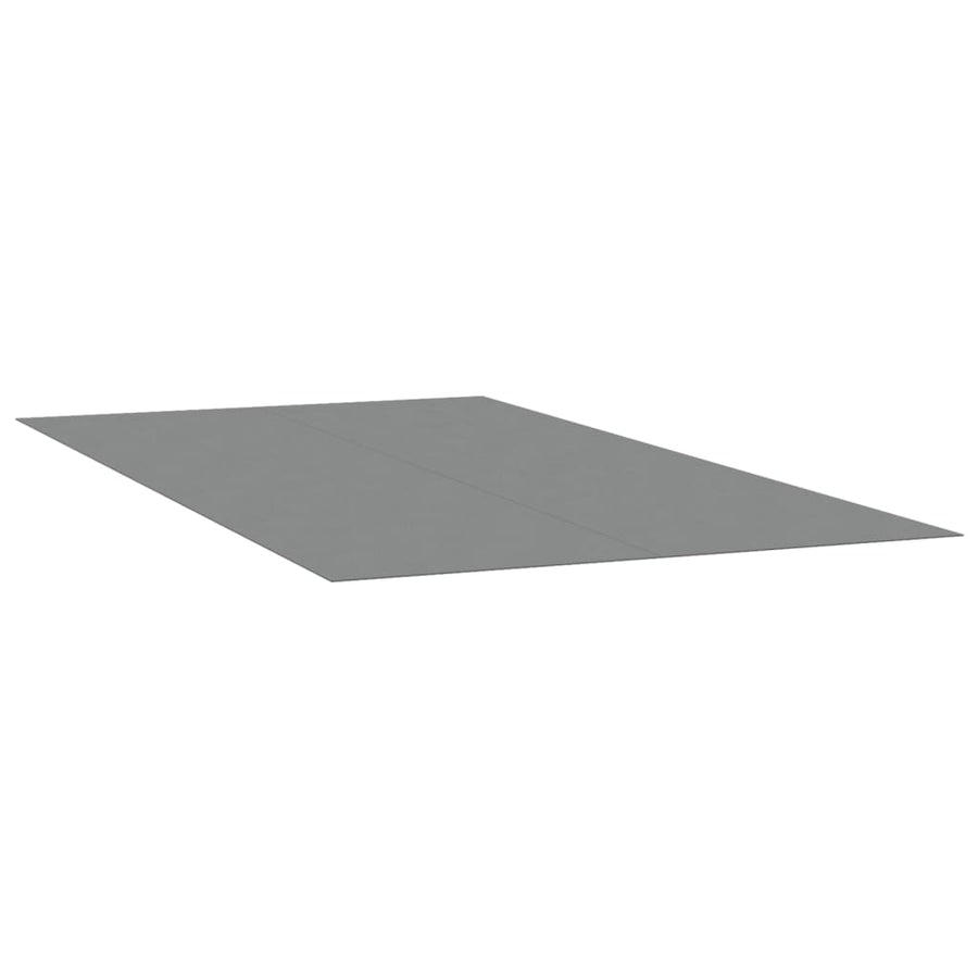 Zwembadgrondzeil 420X220 Cm Polyester Geotextiel Lichtgrijs