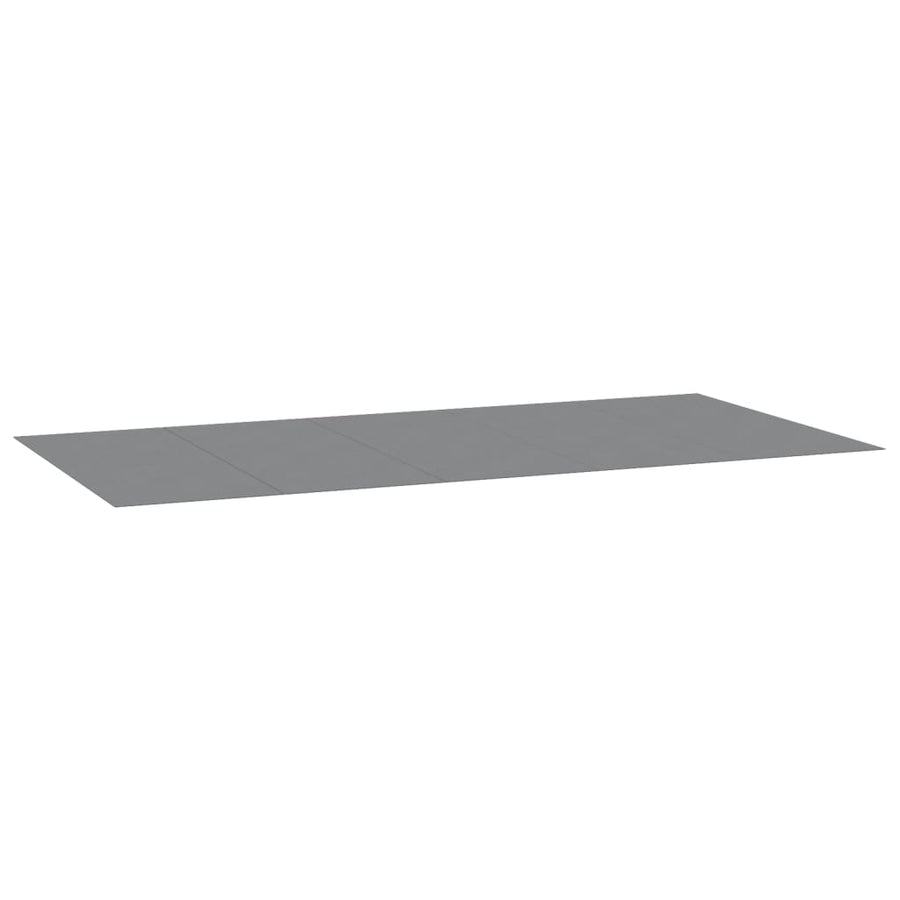Zwembadgrondzeil 550X280 Cm Polyester Geotextiel Lichtgrijs