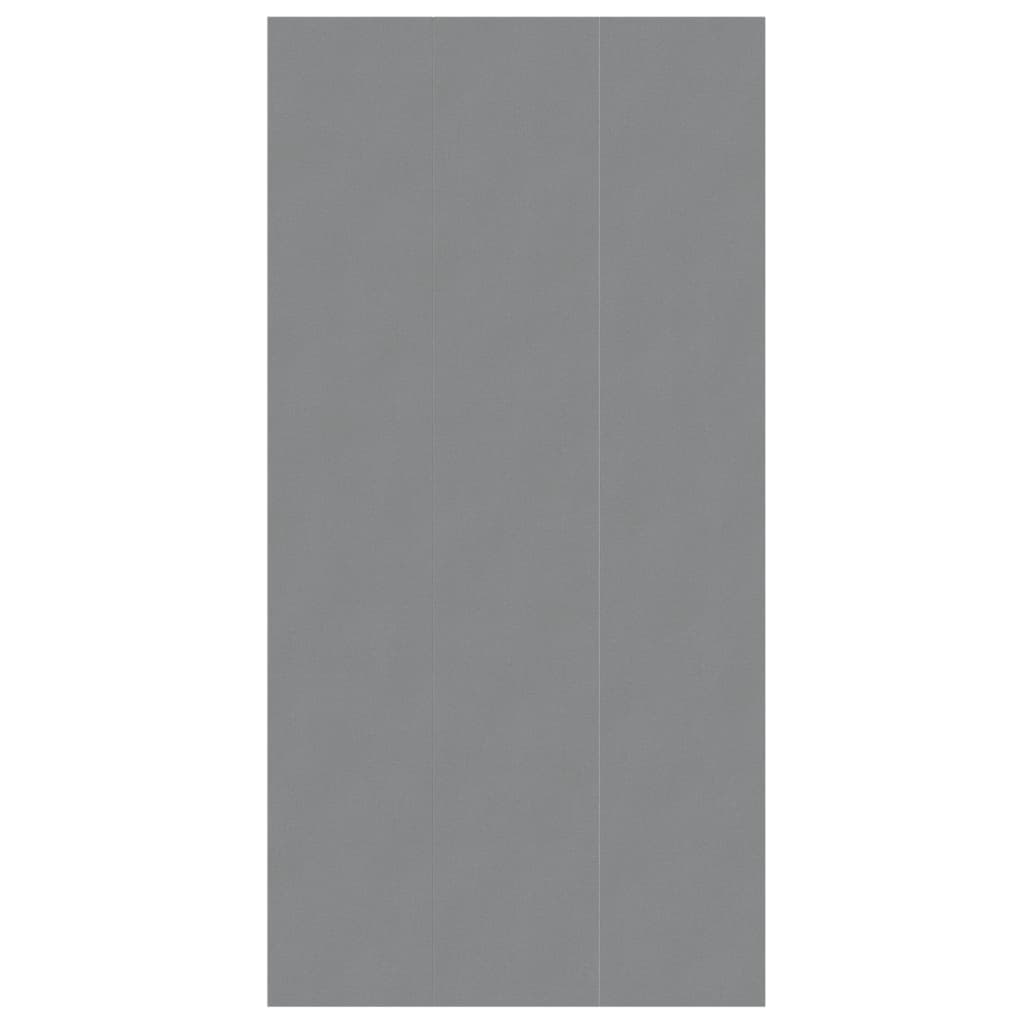 Zwembadgrondzeil 640x321 cm polyester geotextiel lichtgrijs