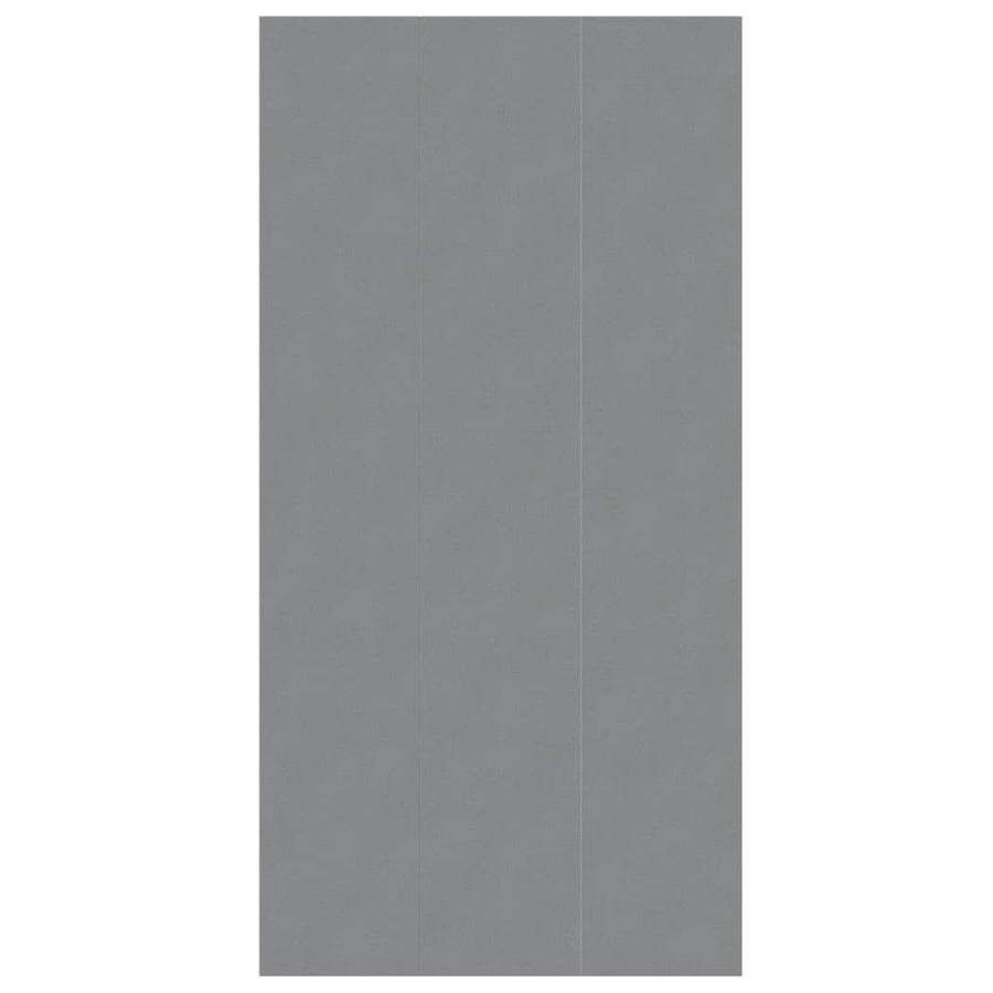 Zwembadgrondzeil 640x321 cm polyester geotextiel lichtgrijs