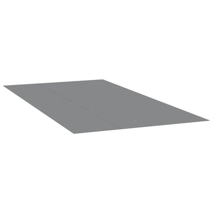 Zwembadgrondzeil 640x321 cm polyester geotextiel lichtgrijs