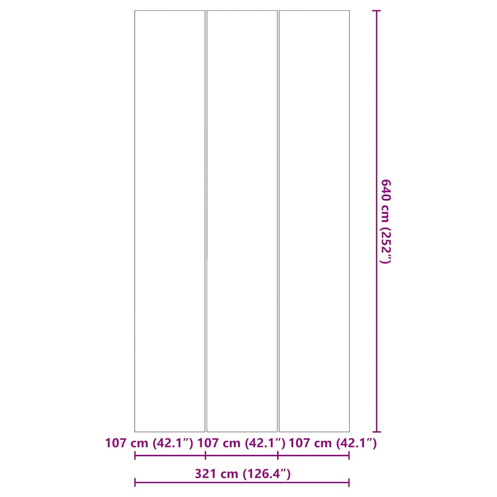 Zwembadgrondzeil 640x321 cm polyester geotextiel lichtgrijs