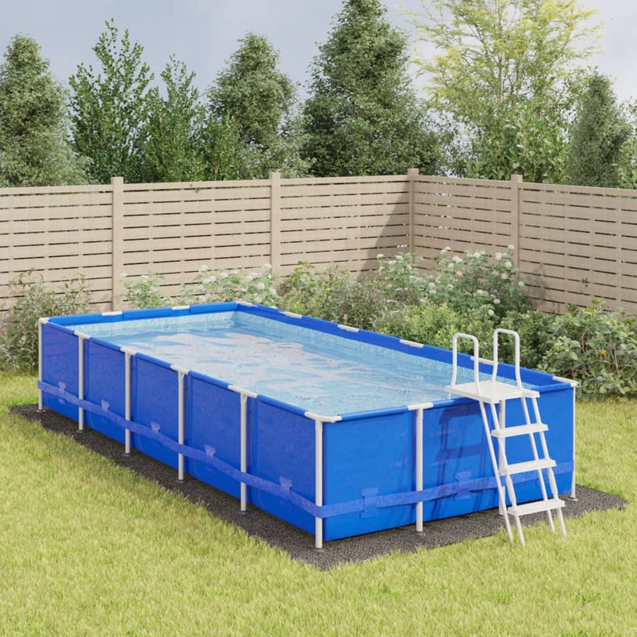 Zwembadgrondzeil Polyester Geotextiel 750 x 370 cm