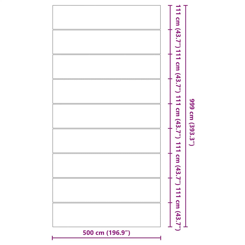 Zwembadgrondzeil 999x500 cm polyester geotextiel lichtgrijs