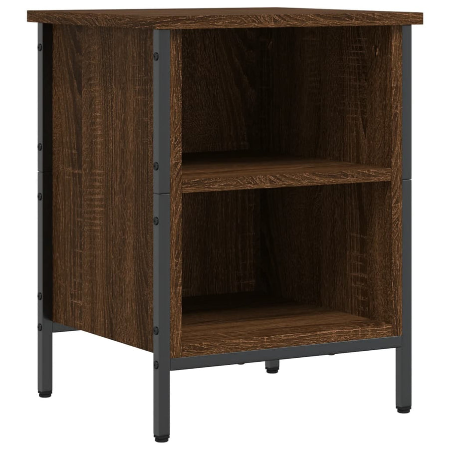 Schoenenkast Bewerkt Hout Bruin Eikenkleur 38 x 35 x 50 cm Bruineiken