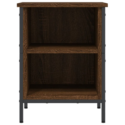 Schoenenkast Bewerkt Hout Bruin Eikenkleur 38 x 35 x 50 cm Bruineiken