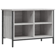 Schoenenkast Bewerkt Hout Eikenkleurig 69 x 35 x 50 cm Grijs sonoma