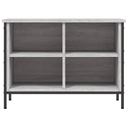 Schoenenkast Bewerkt Hout Eikenkleurig 69 x 35 x 50 cm Grijs sonoma