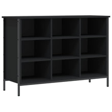 Schoenenkast Bewerkt Hout 100 x 35 x 70 cm Zwart