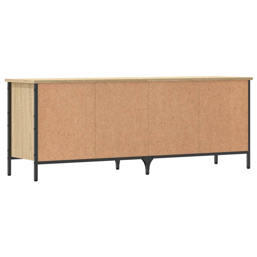 Schoenenkast 131X35X Bewerkt Hout Kleurig Sonoma Eiken 131 cm 50 cm