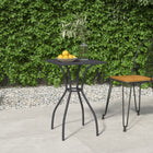 Tuintafel 50x50x72 cm staalgaas antraciet