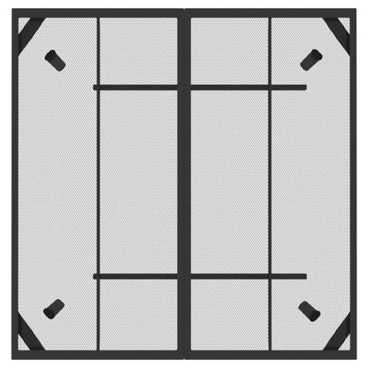 Tuintafel 100X100X72 Cm Staalgaas Antracietkleurig