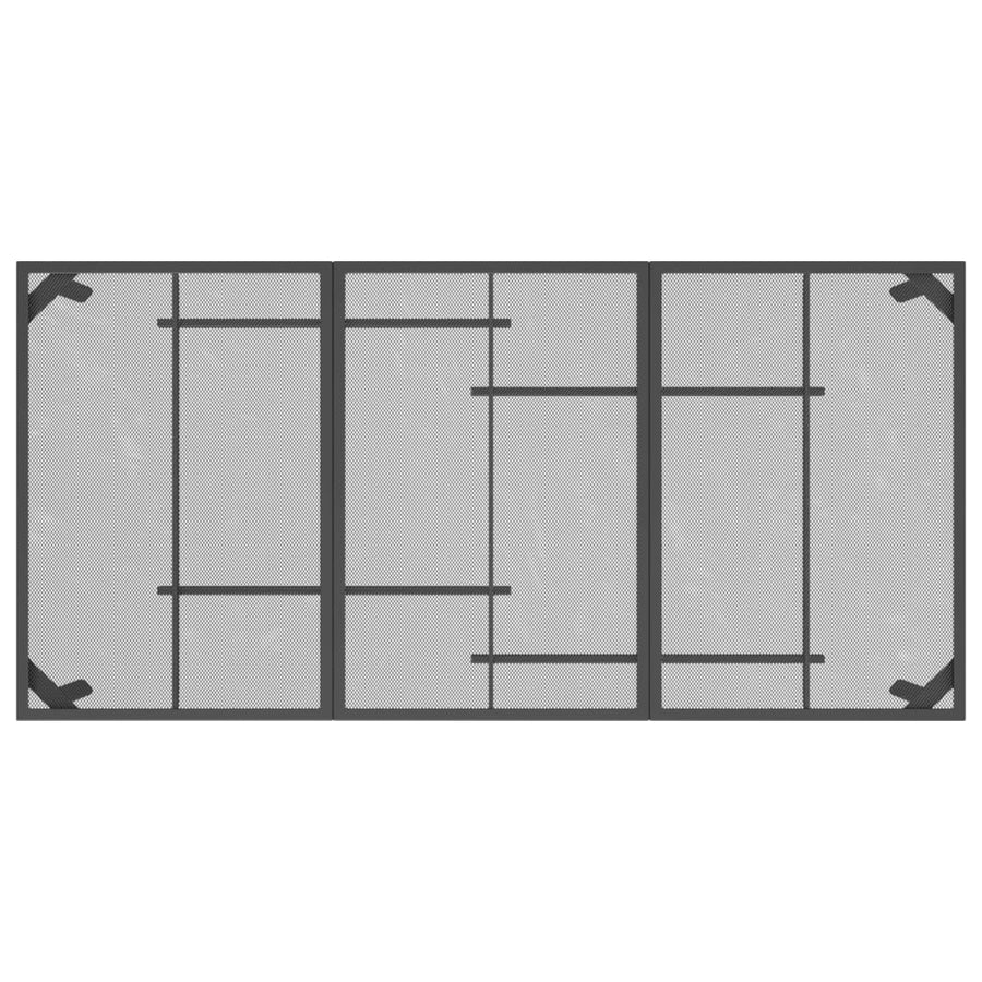 Tuintafel Staalgaas Antracietkleurig 165 x 80 x 72 cm