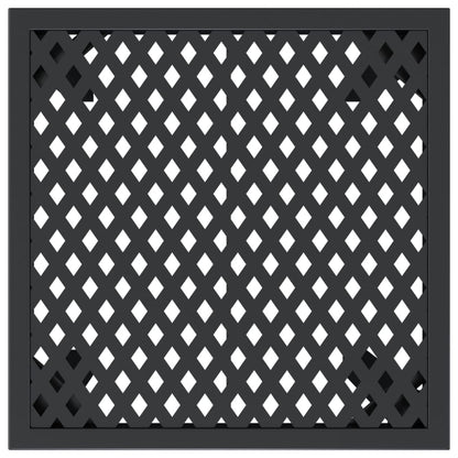 Tuintafel Staal Antracietkleurig 50 x 50 x 72 cm