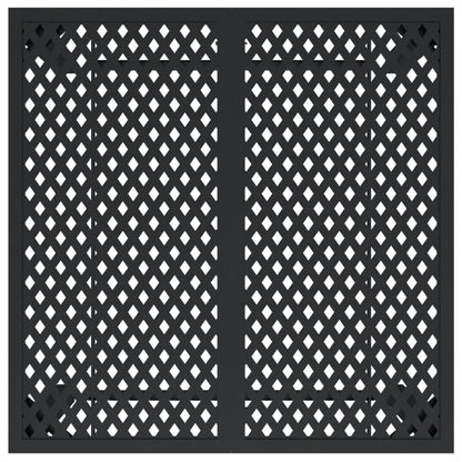 Tuintafel Staal Antracietkleurig 80 x 80 x 72 cm