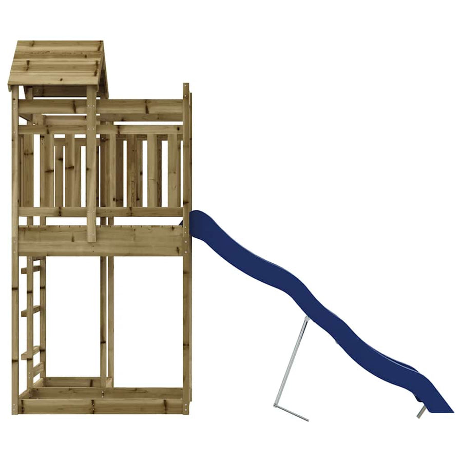 Speelhuis Geïmpregneerd Grenenhout Massief geïmpregneerd grenenhout