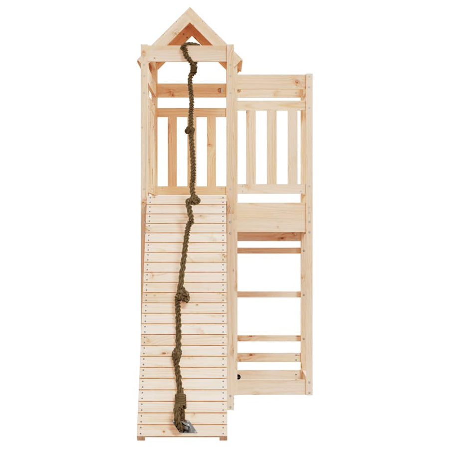 Speelhuis Met Klimwand Massief grenenhout