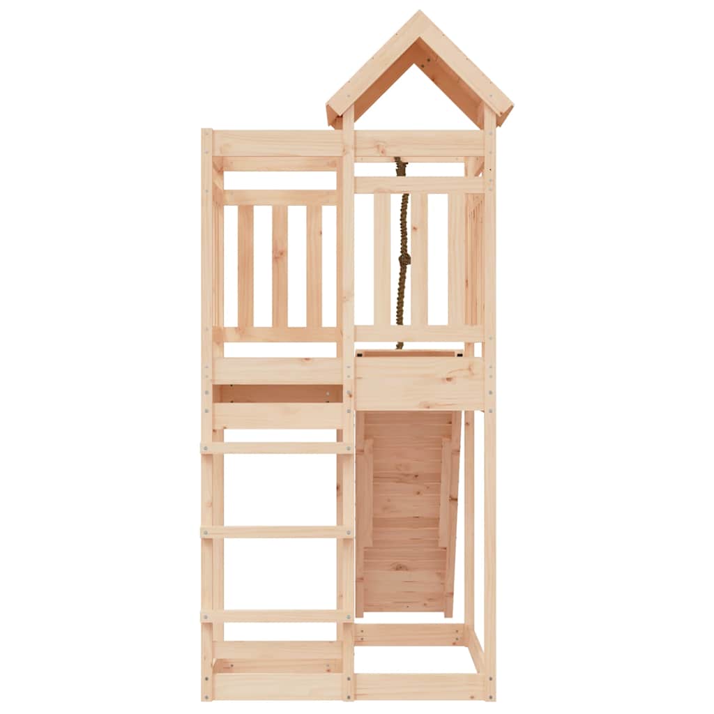 Speelhuis Met Klimwand Massief grenenhout