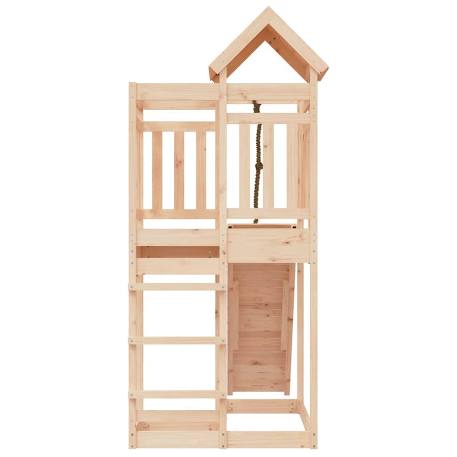 Speelhuis Met Klimwand Massief grenenhout