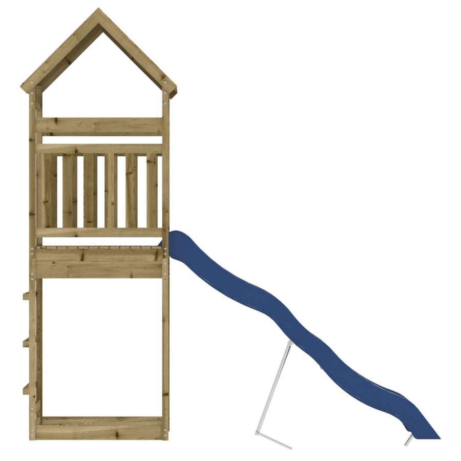 Speelhuis Geïmpregneerd Grenenhout Massief geïmpregneerd grenenhout