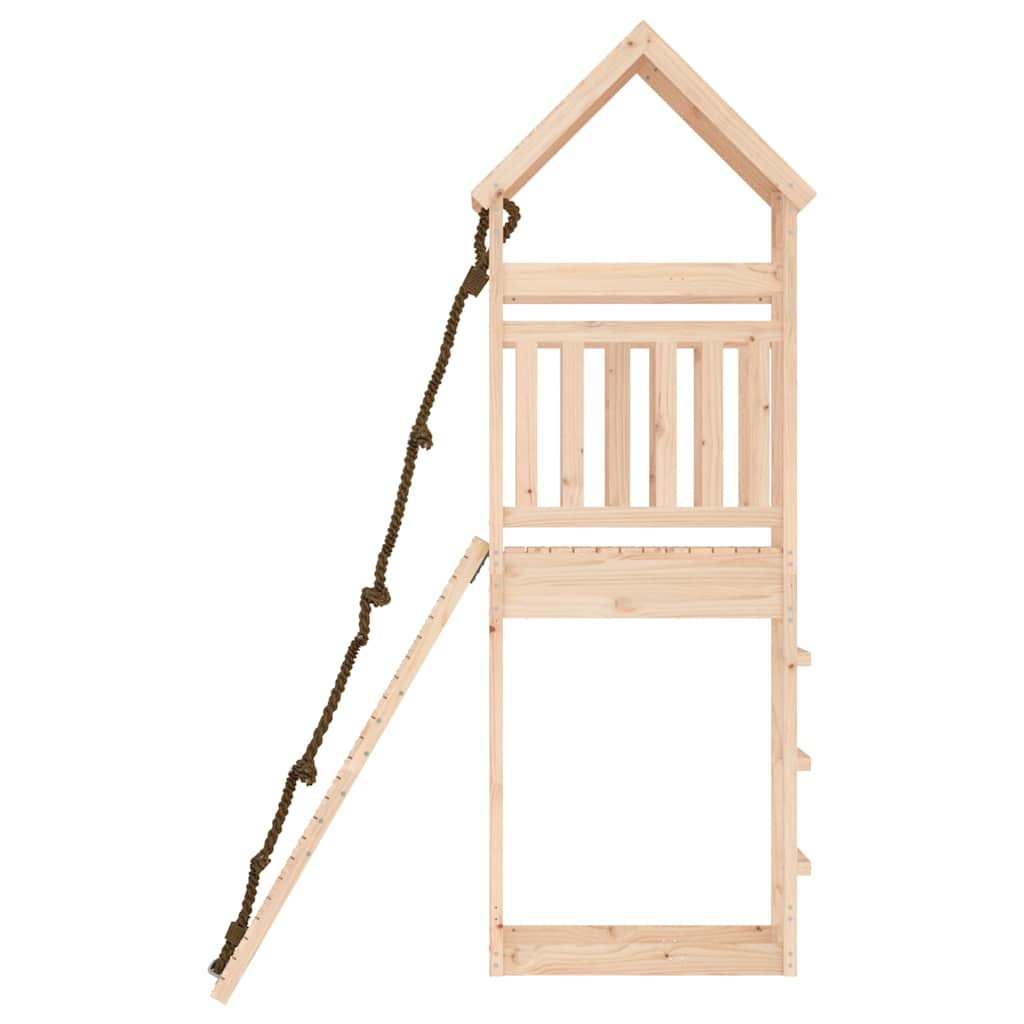 Speelhuis Met Klimwand Massief grenenhout