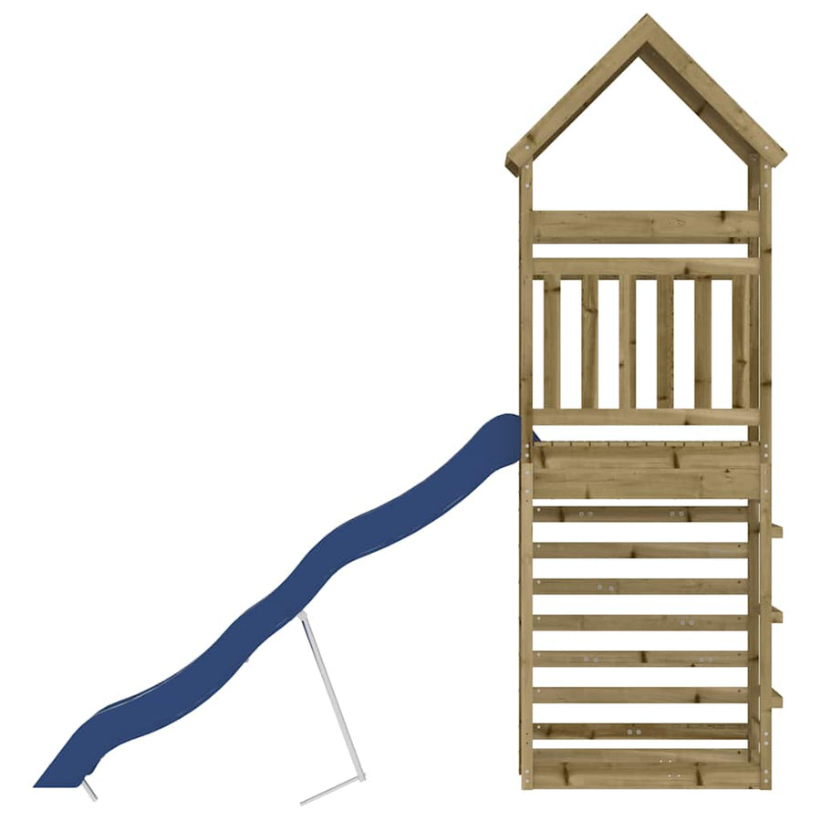 Speelhuis Geïmpregneerd Grenenhout Massief geïmpregneerd grenenhout