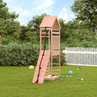 Speelhuis met klimwand massief douglashout 55x175x264 cm