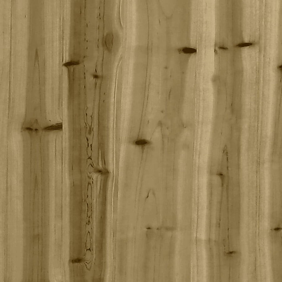 Speelhuis Geïmpregneerd Grenenhout Massief geïmpregneerd grenenhout