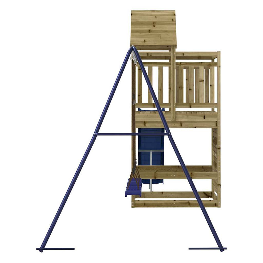 Tuinspeelset Geïmpregneerd Grenenhout Massief geïmpregneerd grenenhout