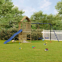 Tuinspeelset Geïmpregneerd Grenenhout Massief geïmpregneerd grenenhout