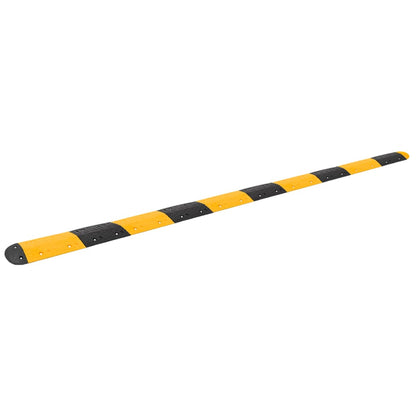 Verkeersdrempel 517X32,5X4 Cm Rubber Geel En Zwart 517 x 32.5 x 4 cm