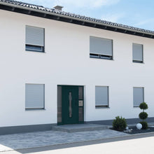 Voordeur 88x200 cm PVC antracietkleurig 88 x 200 cm Rechts