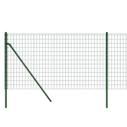 Draadgaashek 0,8x25 m gegalvaniseerd staal groen 0.8 x 25 m Groen