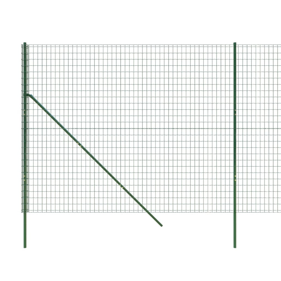 Draadgaashek 2X25 M Gegalvaniseerd Staal Groen