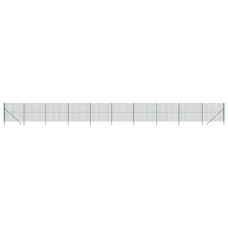 Draadgaashek 2,2x25 m gegalvaniseerd staal groen