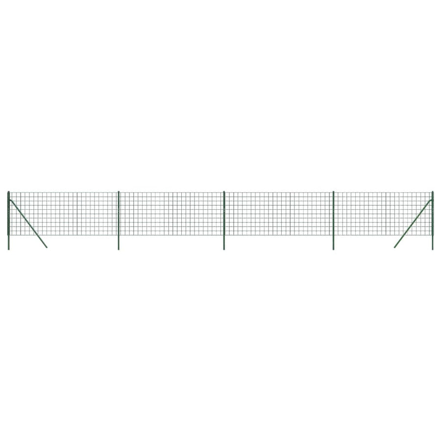 Draadgaashek 1X10 M Gegalvaniseerd Staal Groen