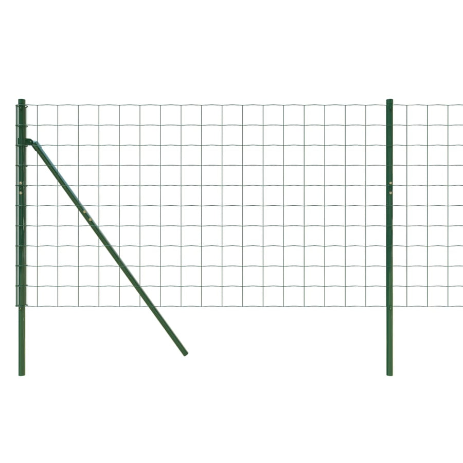 Draadgaashek 1X10 M Gegalvaniseerd Staal Groen