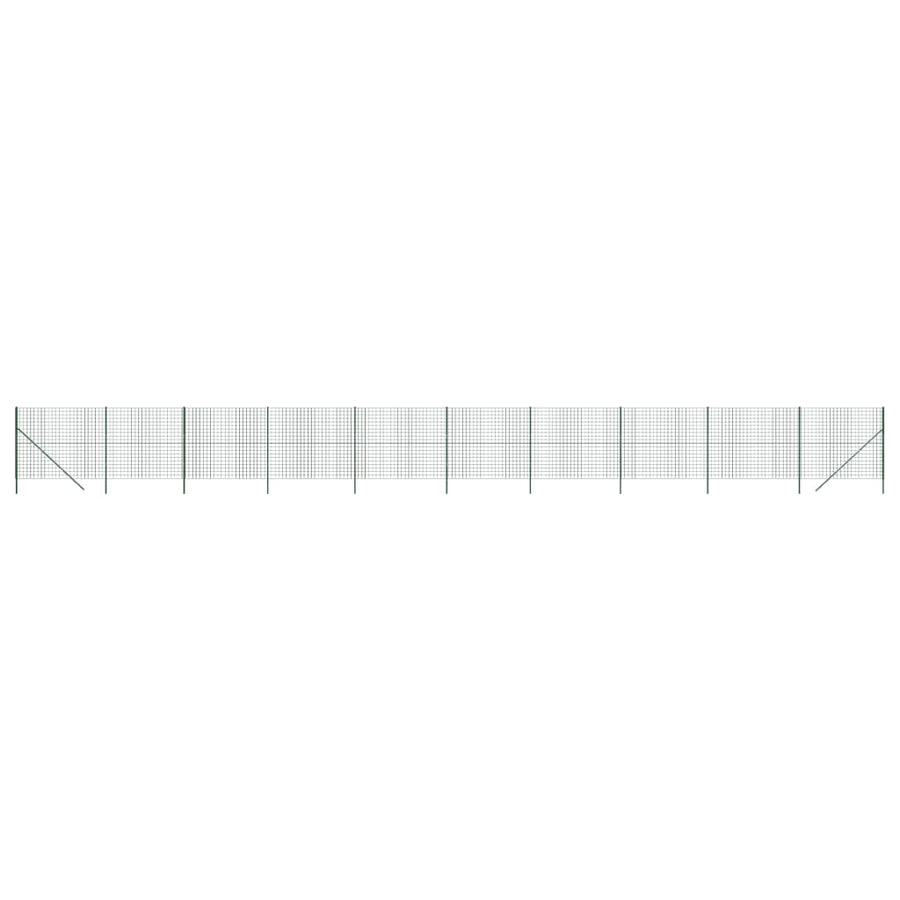Draadgaashek 1,8X25 M Gegalvaniseerd Staal Groen