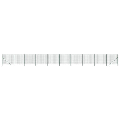 Draadgaashek 2x25 m gegalvaniseerd staal groen 2 x 25 m Groen