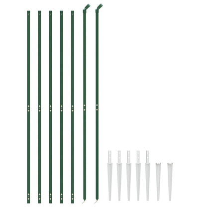 Draadgaashek Met Grondankers 2,2X0 M Groen 2.2 x 10 m
