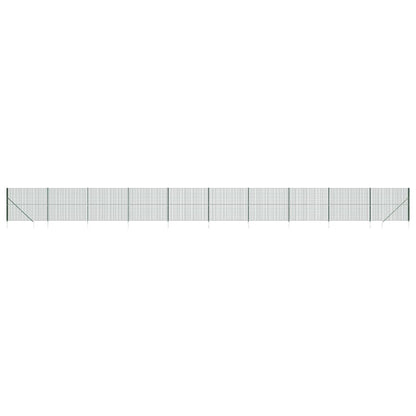 Draadgaashek met grondankers 1,4x25 m groen 1.4 x 25 m Groen