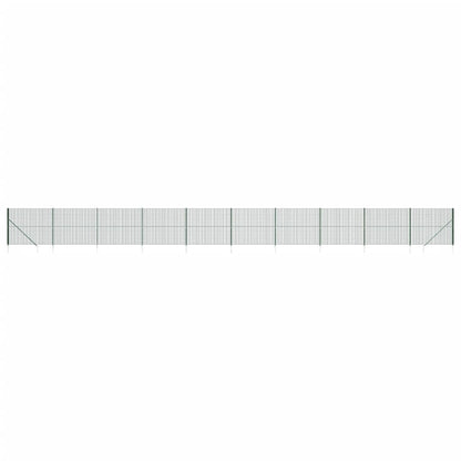 Draadgaashek met grondankers 2,2x25 m groen 2.2 x 25 m Groen