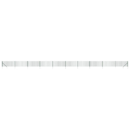Draadgaashek met grondankers 0,8x25 m groen 0.8 x 25 m Groen
