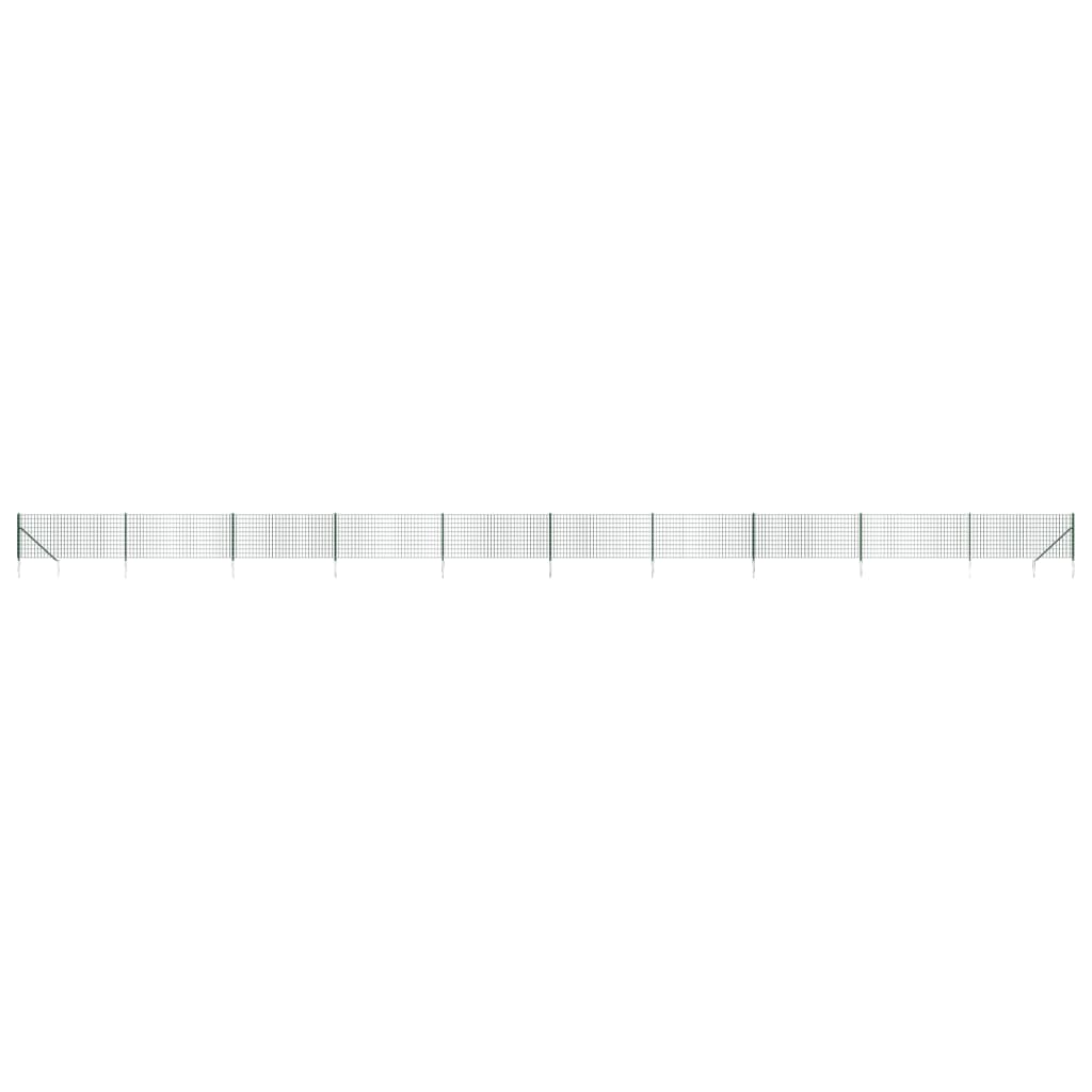 Draadgaashek Met Grondankers 1,1X25 M 1.1 x 25 m Groen
